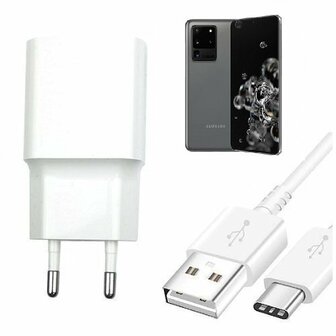 Samsung S20 Ultra Oplader Snellader USB C