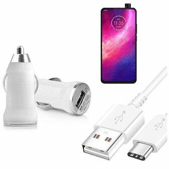 Autolader Motorola One Hyper USB C