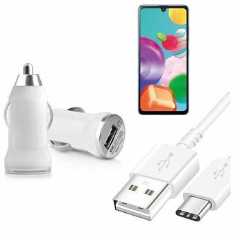 Autolader Samsung A41 USB C