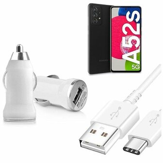 Autolader Samsung A52s USB C