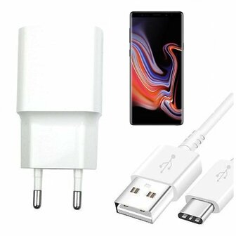 Samsung Note 9 Oplader Snellader USB C