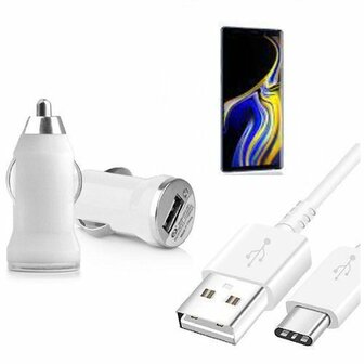 Autolader USB C Samsung Note 9