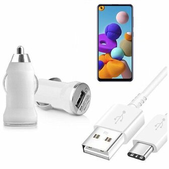 Autolader Samsung A21s USB C