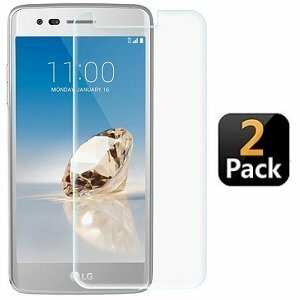 LG K10 Screenprotector Beschermglas 2x