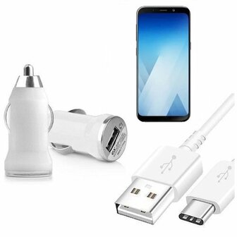 Autolader USB C Samsung A5 2018