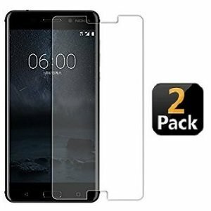 Nokia 6 Screenprotector Beschermglas 2x