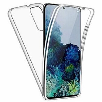 Samsung S20 Hoesje Siliconen TPU Transparant Full Cover