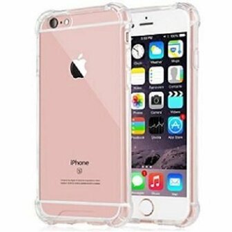 iPhone 6 / 6s Hoesje Shockproof Transparant