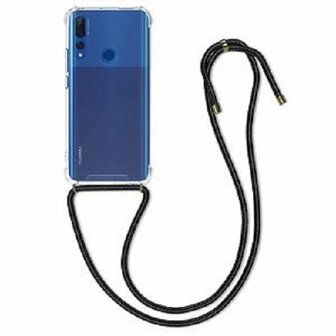 Huawei Y9 2019 Hoesje Met Koord Transparant