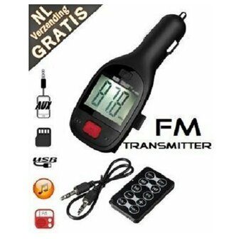 Car FM Transmitter/MP3 Player Slim