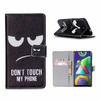 Samsung M21 Hoesje Met Pasjeshouder Bookcase My Phone Print