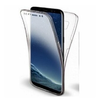 Samsung S8 Plus Hoesje Siliconen TPU Transparant Full Cover