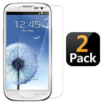 Samsung S3 Screenprotector Beschermglas 2 STUKS