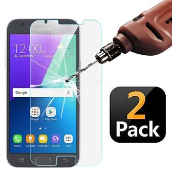 Samsung J5 2017 Screenprotector Beschermglas 2 STUKS