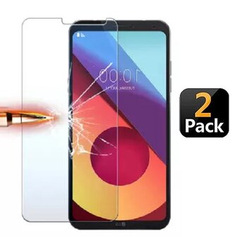 LG K40 Screenprotector Beschermglas 2 STUKS