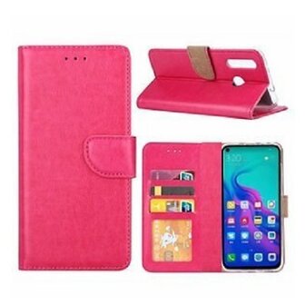 Huawei Nova Hoesje Met Pasjeshouder Bookcase Roze