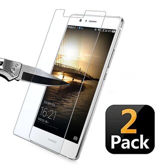 Huawei P9 PLUS 5.5 Screenprotector Beschermglas 2 STUKS