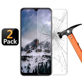 Huawei P Smart 2019 Screenprotector Beschermglas 2 STUKS