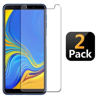 Samsung A9 2018 Screenprotector Beschermglas 2 STUKS