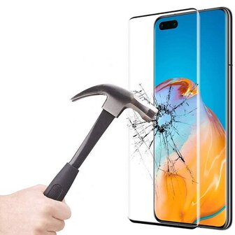 Huawei P40 Pro Screenprotector Beschermglas FULL