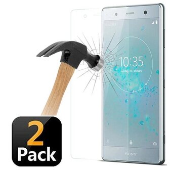 Sony Xperia XZ Premium Screenprotector Beschermglas 2 STUKS