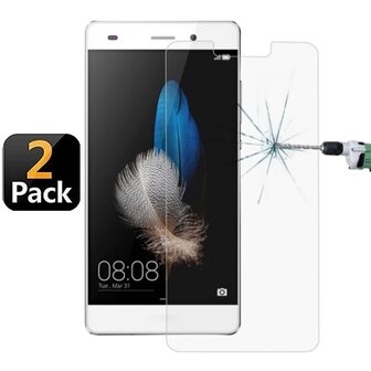 Huawei P8 Lite 2017 Screenprotector Beschermglas 2 STUKS