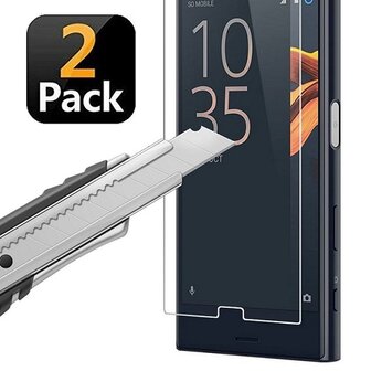 Sony Xperia XZ Screenprotector Beschermglas 2 STUKS