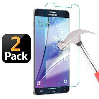 Samsung J5 Prime Screenprotector Beschermglas 2 STUKS