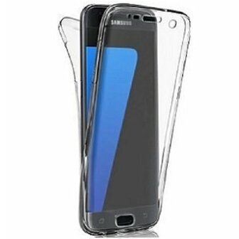 Samsung A3 2017 Hoesje Siliconen TPU Transparant Full Cover