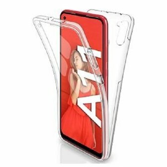 Samsung A11 Hoesje Siliconen TPU Transparant Full Cover