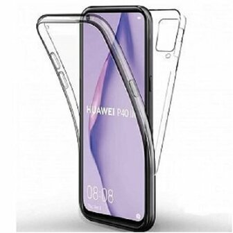 Huawei Y6P Hoesje Siliconen TPU Transparant Full Cover