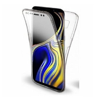 Samsung Note 9 Hoesje Siliconen TPU Transparant Full Cover