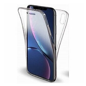 iPhone XR Hoesje Siliconen TPU Transparant Full Cover