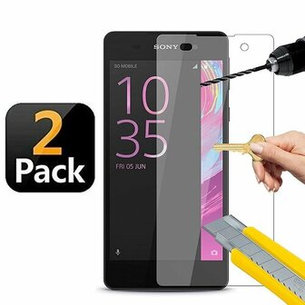 Sony Xperia X Performance Screenprotector Beschermglas 2 STUKS