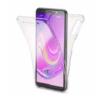 Samsung M30 Hoesje Siliconen TPU Transparant Full Cover