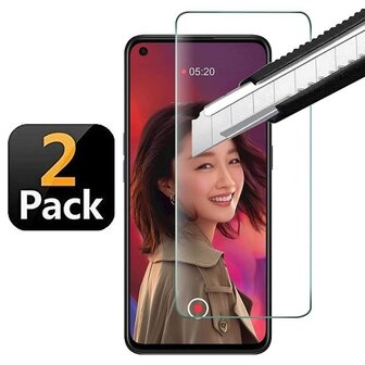 Oppo Reno 5 5G Screenprotector Beschermglas 2 STUKS