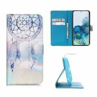 Samsung S20 Hoesje Met Pasjeshouder Bookcase Dromenvanger