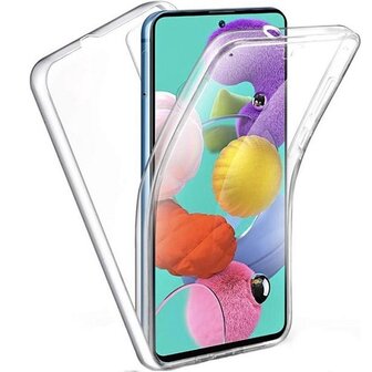 Samsung Galaxy S10 Lite Hoesje Siliconen TPU Transparant Full Cover