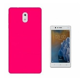 Nokia 3 Hoesje Siliconen TPU Roze