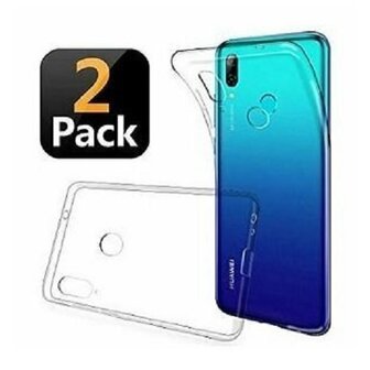 Huawei P Smart Plus Hoesje Siliconen TPU Transparant 2 STUKS