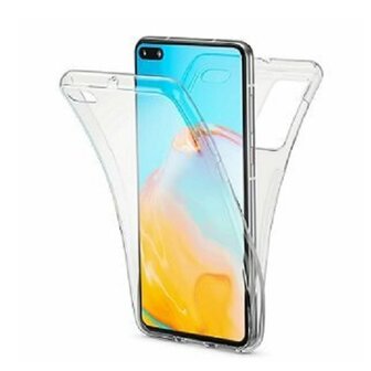 Huawei P40 Hoesje Siliconen TPU Transparant Full Cover
