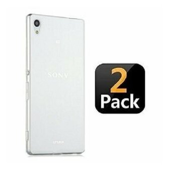 Sony Xperia Z4 Ultra Hoesje Siliconen TPU Transparant 2 STUKS