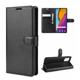 Samsung S20 PLUS Hoesje Met Pasjeshouder Bookcase Zwart