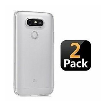 LG G5 SE Hoesje TPU Siliconen Transparant 2 STUKS