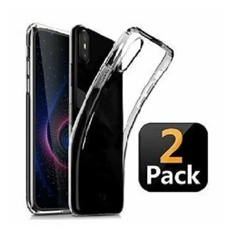 Huawei P20 Pro Hoesje TPU Siliconen Transparant 2 STUKS