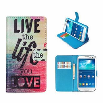 Samsung S3 Mini Hoesje Met Pasjeshouder Bookcase Life