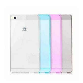 Huawei P8 Lite Hoesje TPU Siliconen Blauw