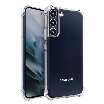 Samsung S22 Plus 5G Hoesje Shockproof Transparant