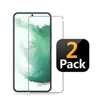 Samsung S22 Plus Screenprotector Beschermglas 2 STUKS