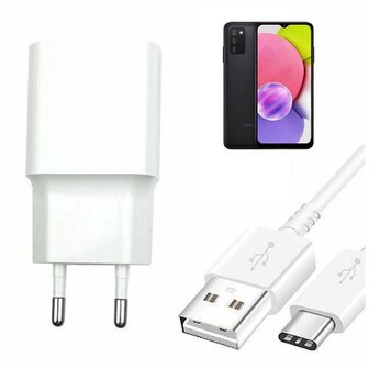 Samsung A03s Oplader USB C